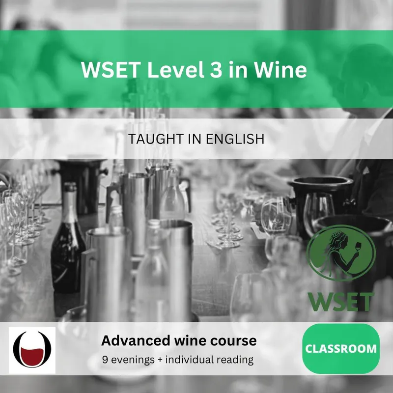 19.08.2026 Classroom WSET Level 3 in Wine Oslo | Advanced Wine Course | Oslo Wine School